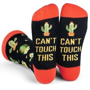 BRAND NEW Women’s Fun Socks - Black and Multicolor